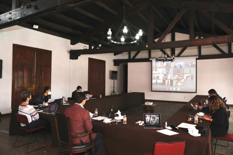 Sostiene Silvano Aureoles reunión virtual con alcalde de Zitácuaro, para continuar fortaleciendo medidas ante COVID-19