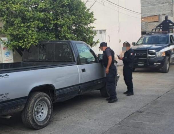 Asegura SSP camioneta con reporte de robo, en Morelia