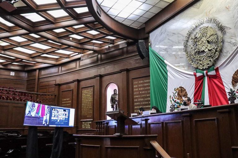 Exhorta Congreso del Estado a federación para que haga llegar las participaciones federales a los municipios michoacanos.