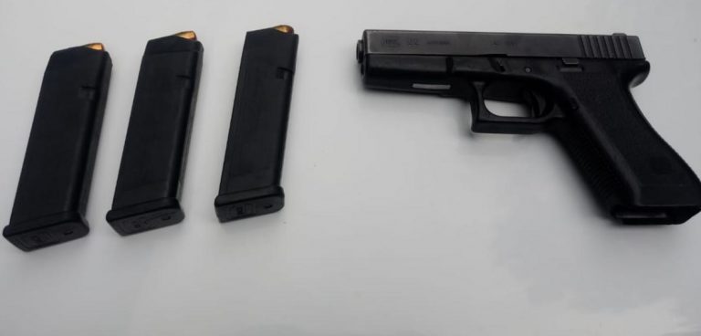 Aseguran SSP y FGE a uno en posesión de arma de fuego, en Zitácuaro