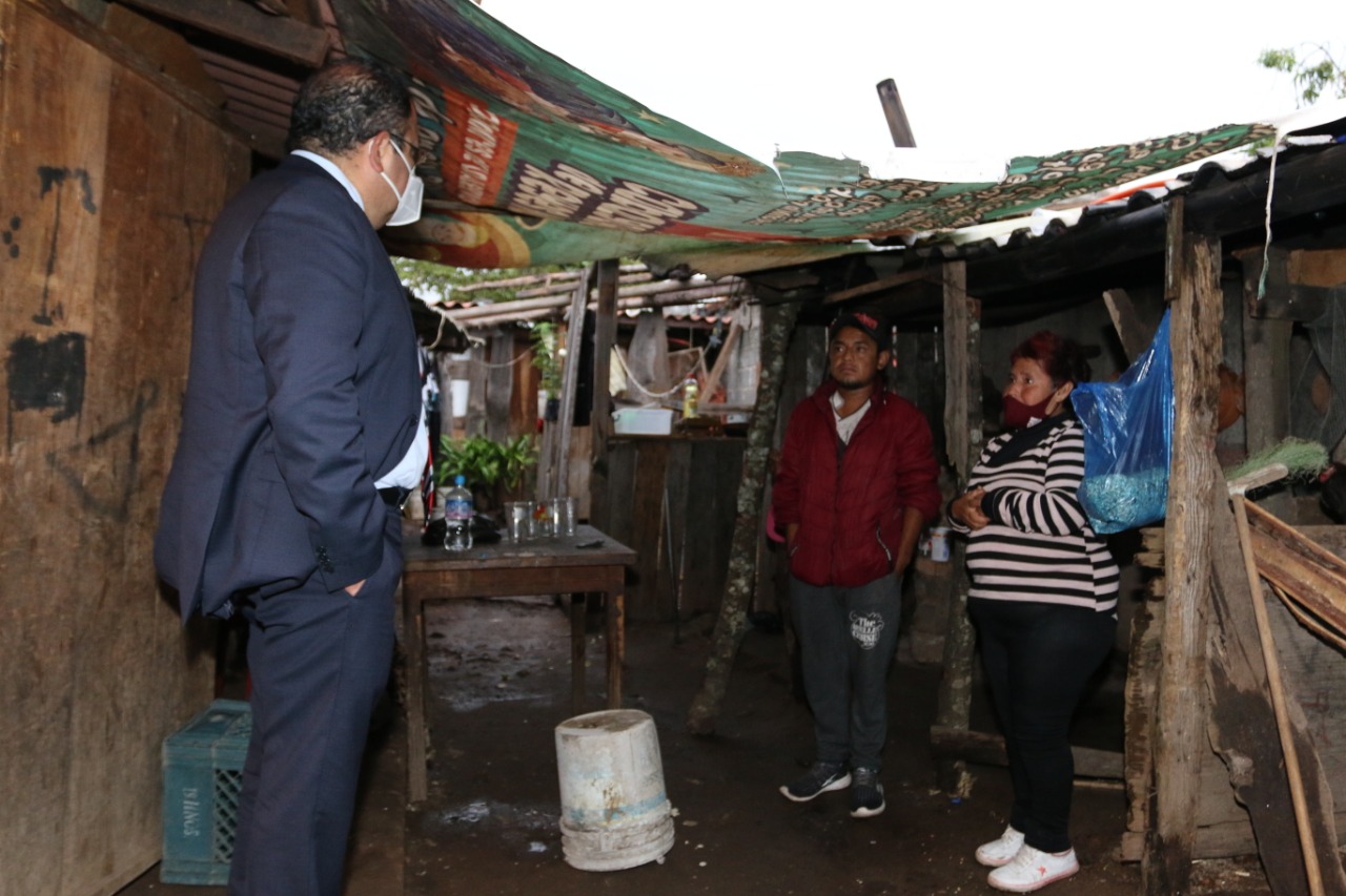 José Luis Téllez pretende incluir a familias vulnerables al programa mejoramiento de vivienda