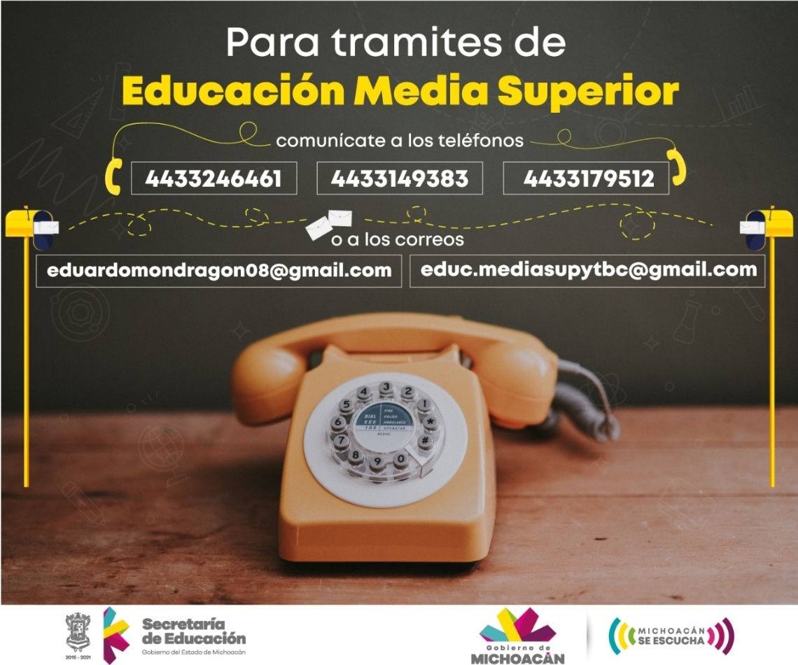 Pone SEE a disposición del público teléfonos y correos para realización de trámites administrativos