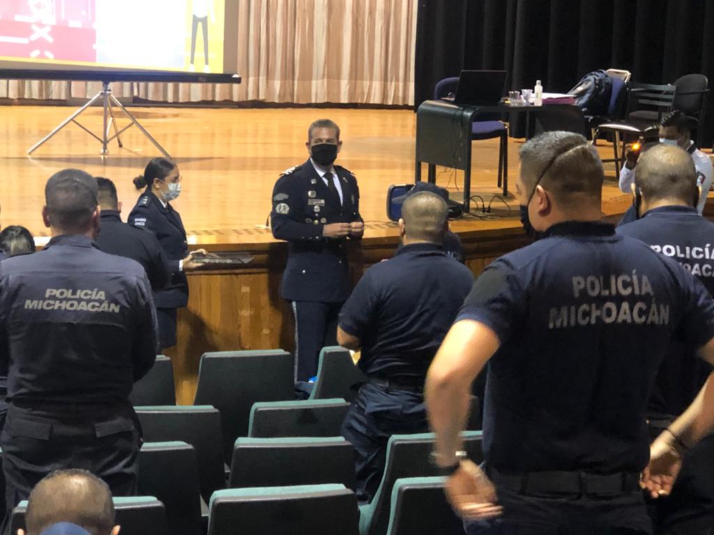 Inicia curso de Cadena de Custodia para Policía Michoacán
