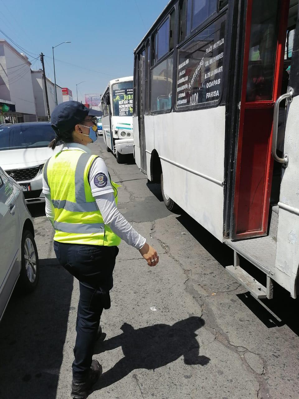 Tránsito y Movilidad mantiene llamado al uso de cubrebocas en transporte público