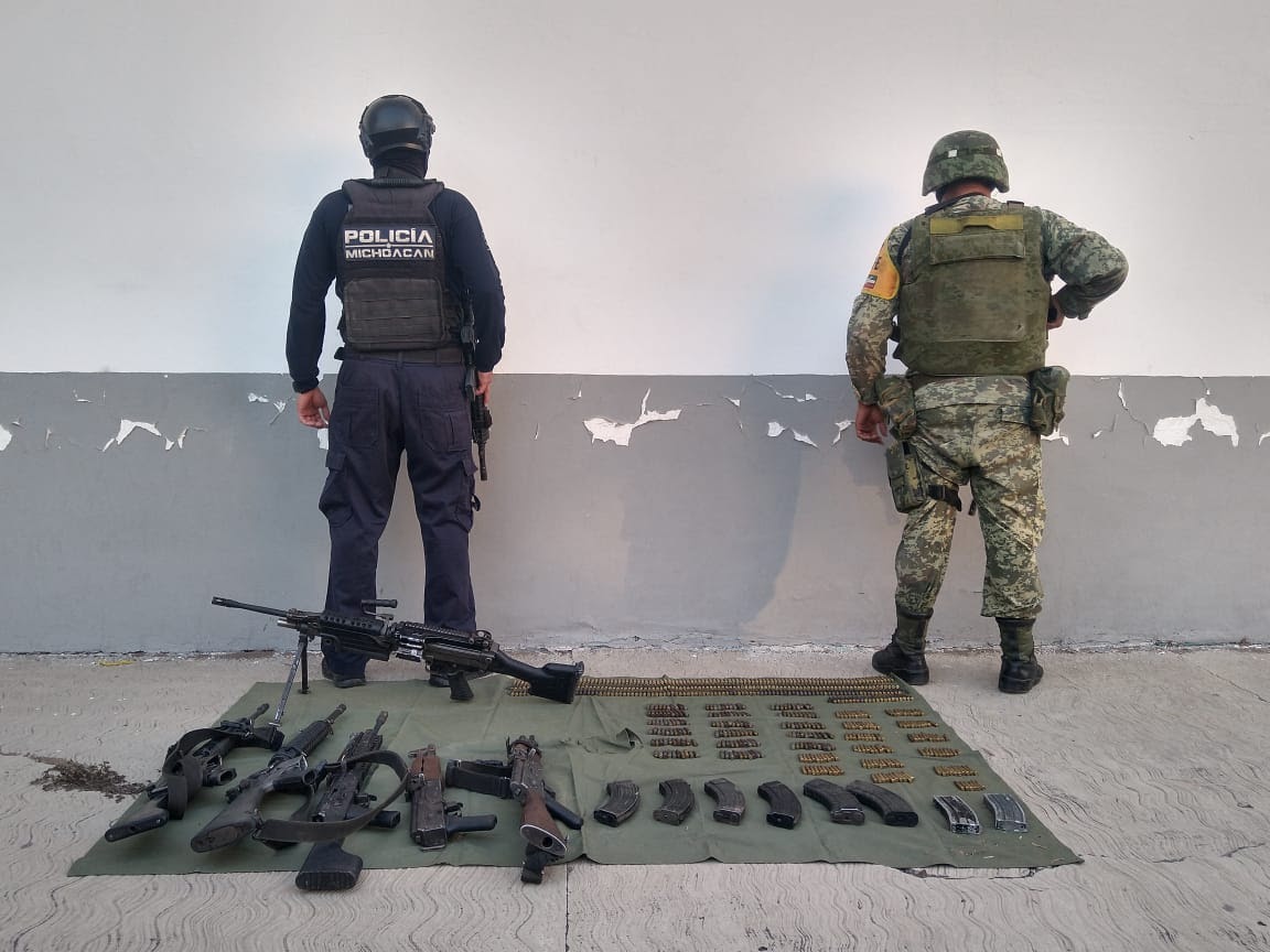 Durante el mes de noviembre, aseguradas 51 armas de fuego y mil 490 cartuchos: SSP