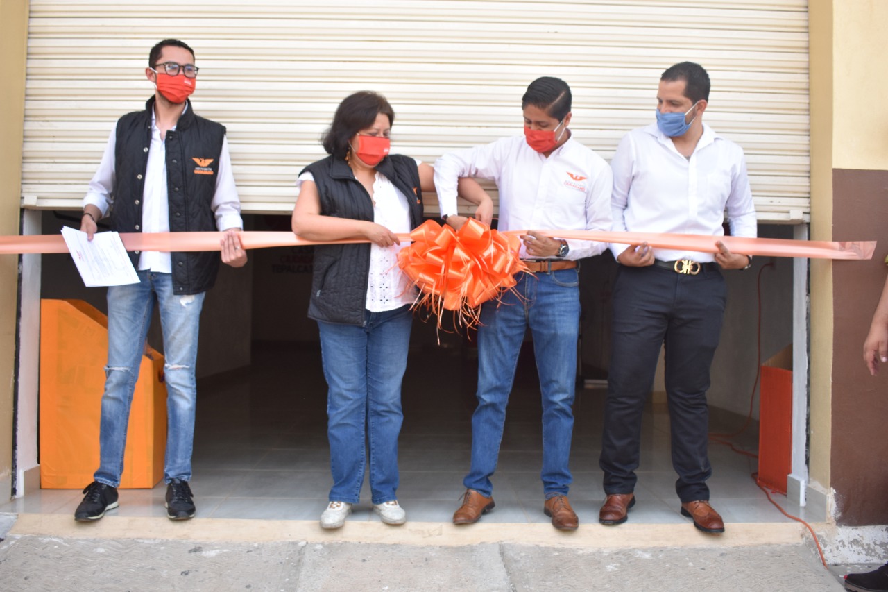 Michoacán continúa pintándose de naranja al inaugurar la Casa Ciudadana en Tepalcatepec