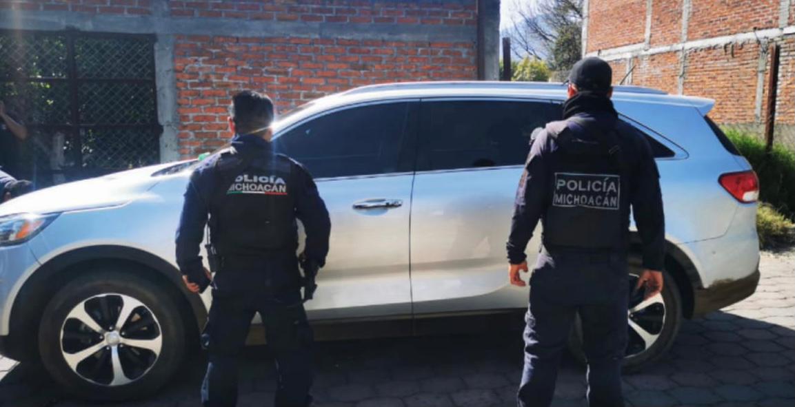 En distintos hechos, aseguran SSP y Policía Municipal dos vehículos con reporte de robo en Chilchota