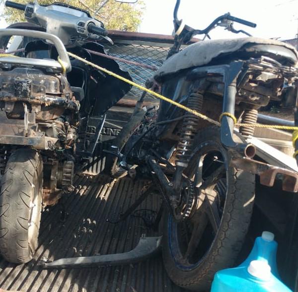 Asegura SSP a dos en posesión de motocicletas con alteraciones en sus medios de identificación