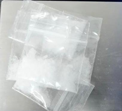 Asegura SSP a dos personas en posesión de metanfetamina