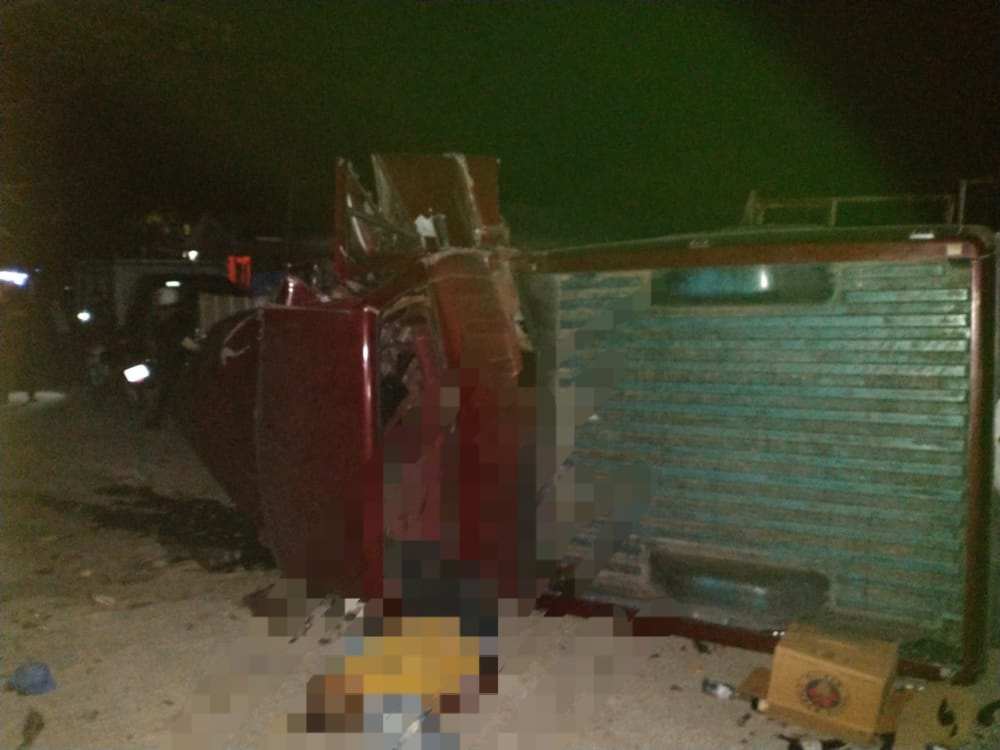 Un hombre perdió la vida al volcar una camioneta en San Lorenzo