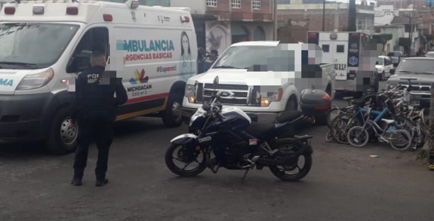 Una mujer resultó lesionada al ser atropellada en la Av. Juárez
