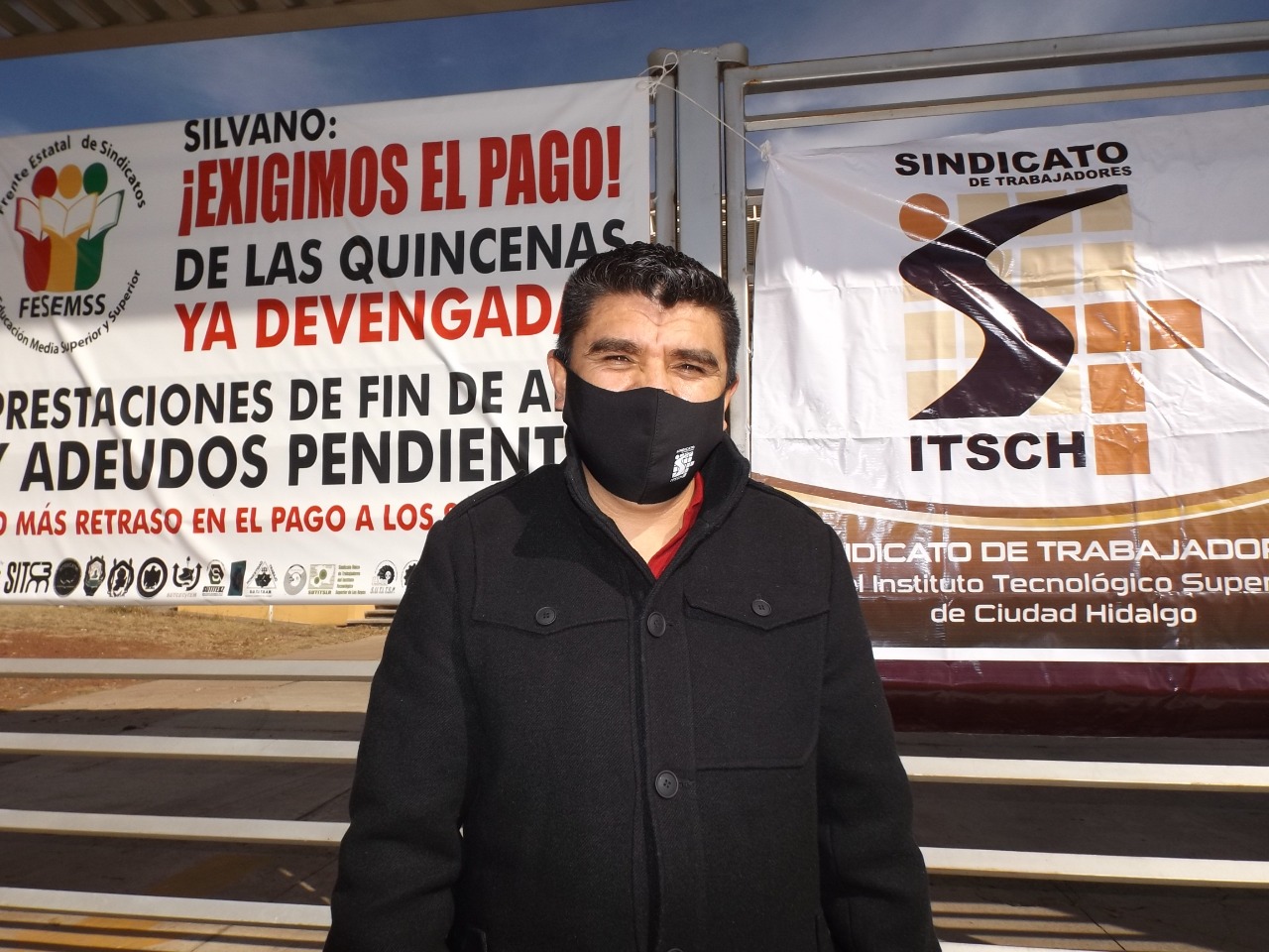 Sindicato del ITSCH realizó toma de instalaciones debido a falta de pago por la parte estatal