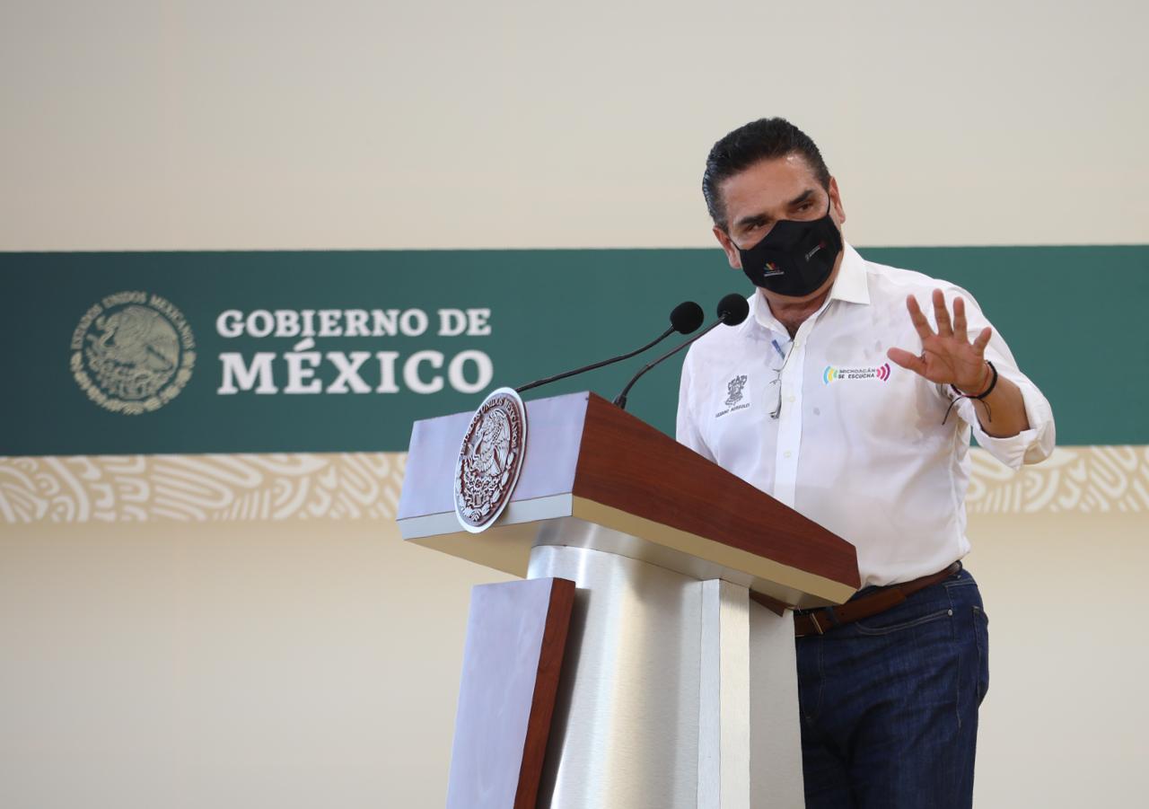 Federalización educativa de Michoacán será referente nacional: Silvano a AMLO