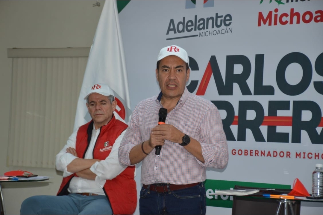 Respaldan Migrantes, ONMPRI, CNOP e IRH al precandidato a la Gubernatura de Michoacán, Carlos Herrera Tello