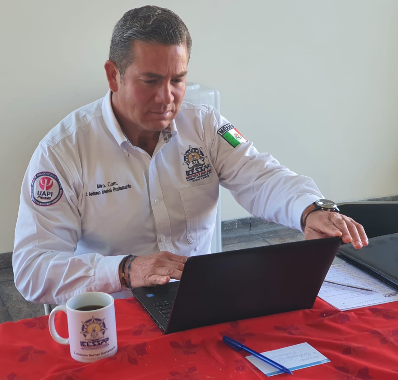 Participa IEESSPP en seminario integral virtual con la embajada de EU en México