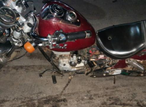 Detiene SSP a uno en posesión de droga y motocicleta con reporte de robo, en Tarímbaro
