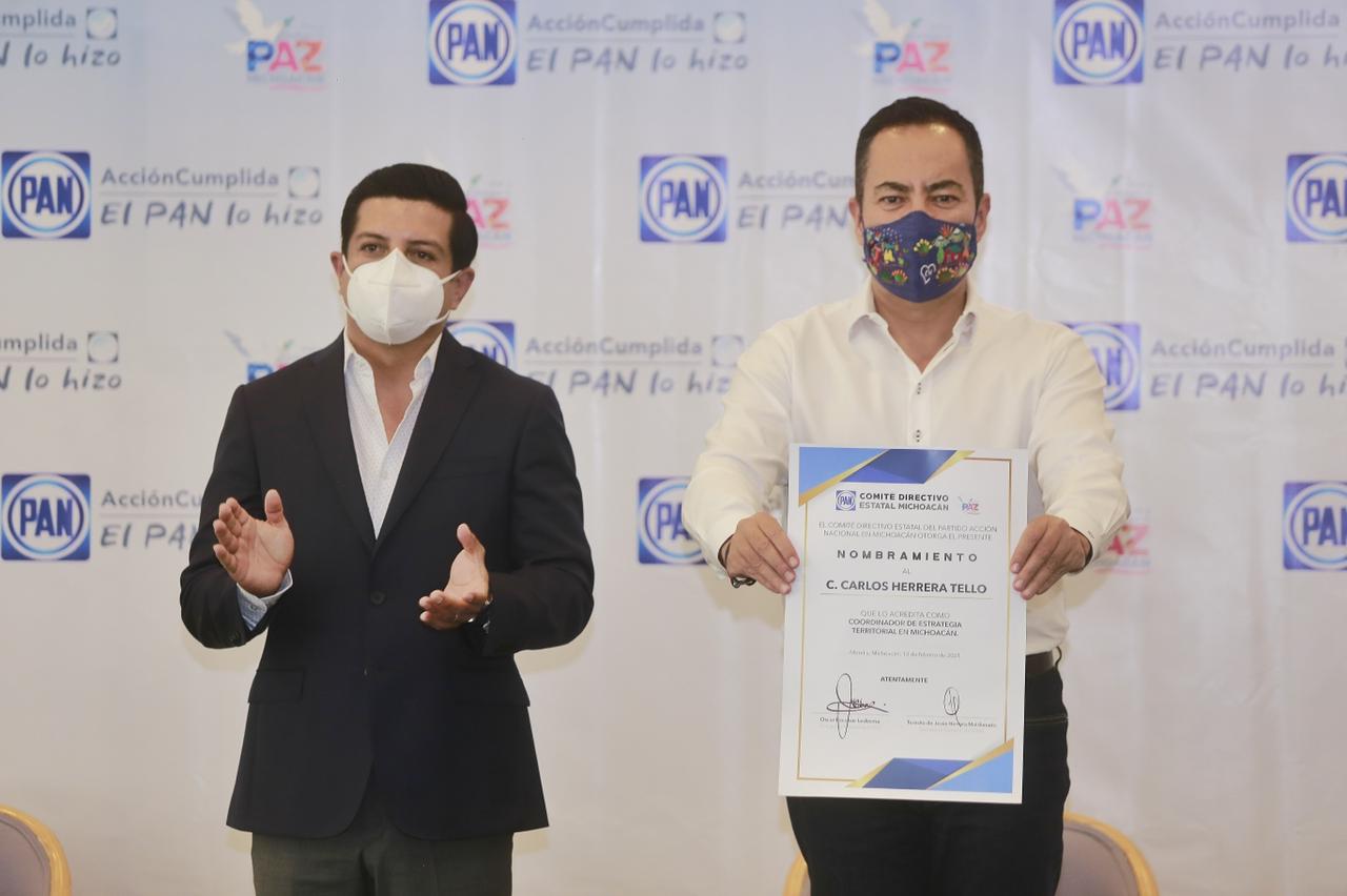 Carlos Herrera es candidato del PAN