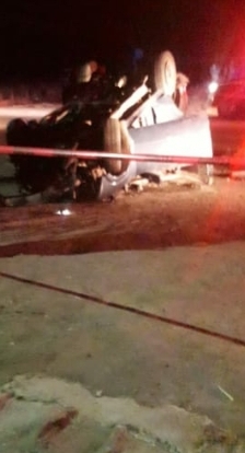 Muere una persona y tres más resultaron lesionadas en fuerte accidente automovilístico en Maravatío