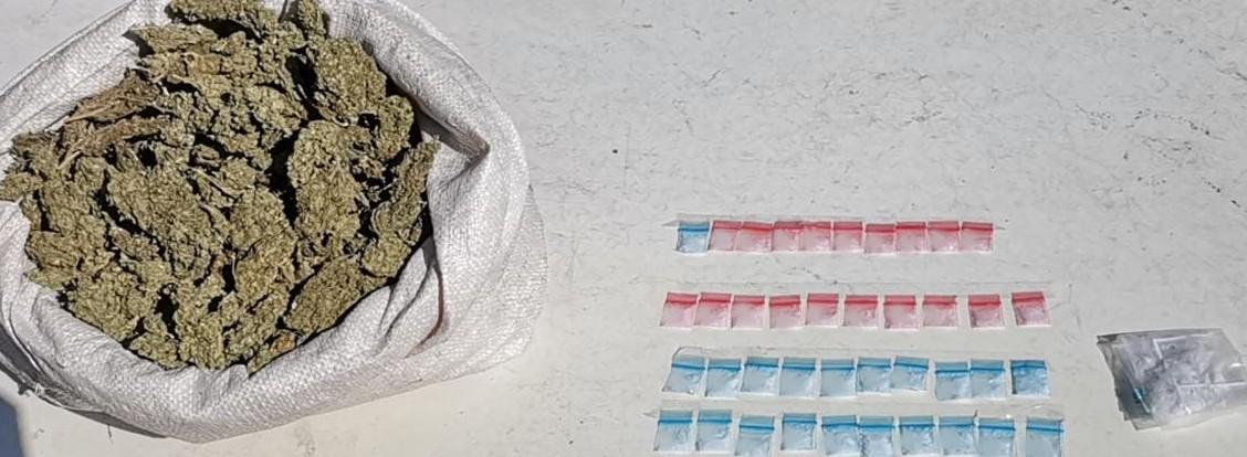 En Jacona, detiene SSP a cuatro en posesión de más de 1 kilo de drogas