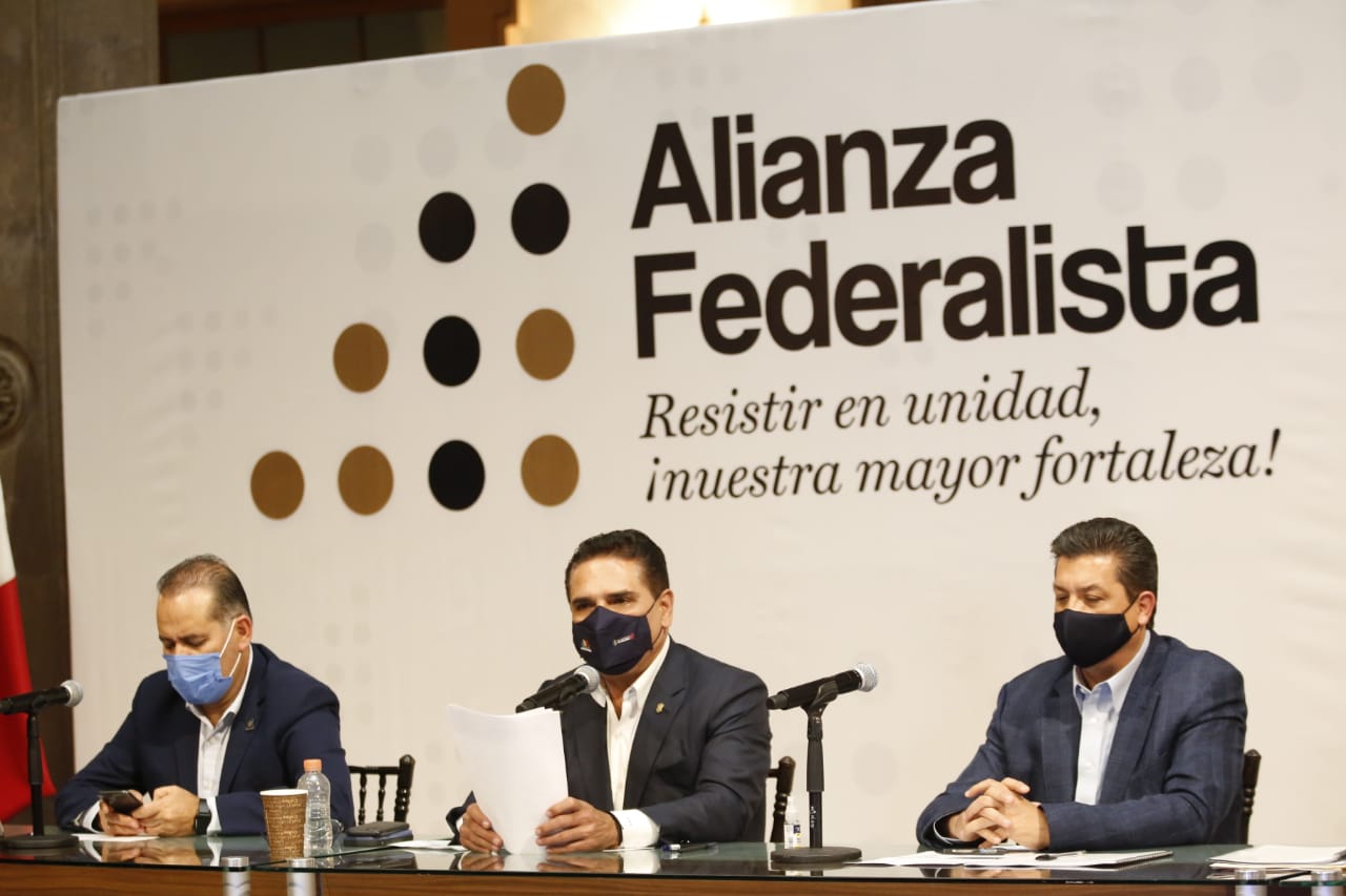 Acepta Alianza Federalista pacto; pide excluir a Servidores de la Nación del plan de vacunas