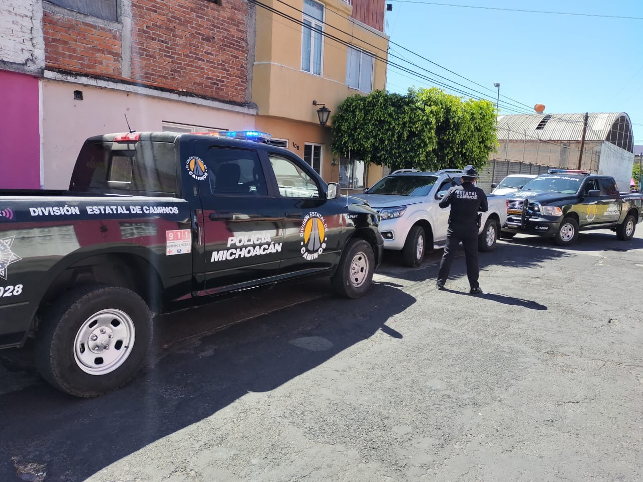En acciones operativas, asegura SSP a 10 personas, 12 vehículos y dos armas de fuego