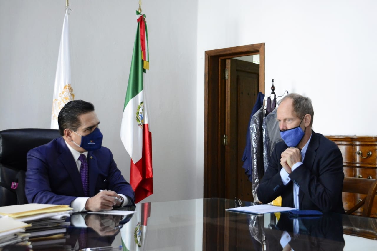 Acuerdan Gobernador y UNICEF trabajo conjunto para protección de niñez y adolescencia
