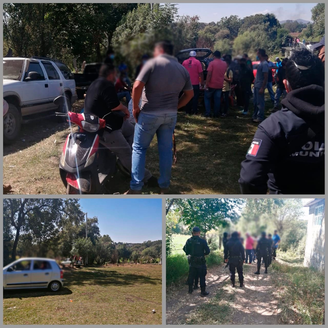 En Zitácuaro, desactiva la SSP Municipal, pelea de gallos en la Gironda