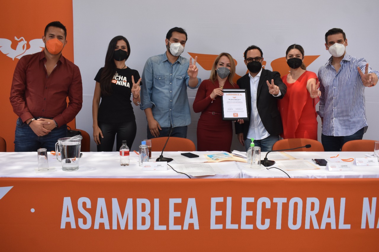 Mercedes Calderón García la única mujer candidata al gobierno del estado de Michoacán por Movimiento Ciudadano