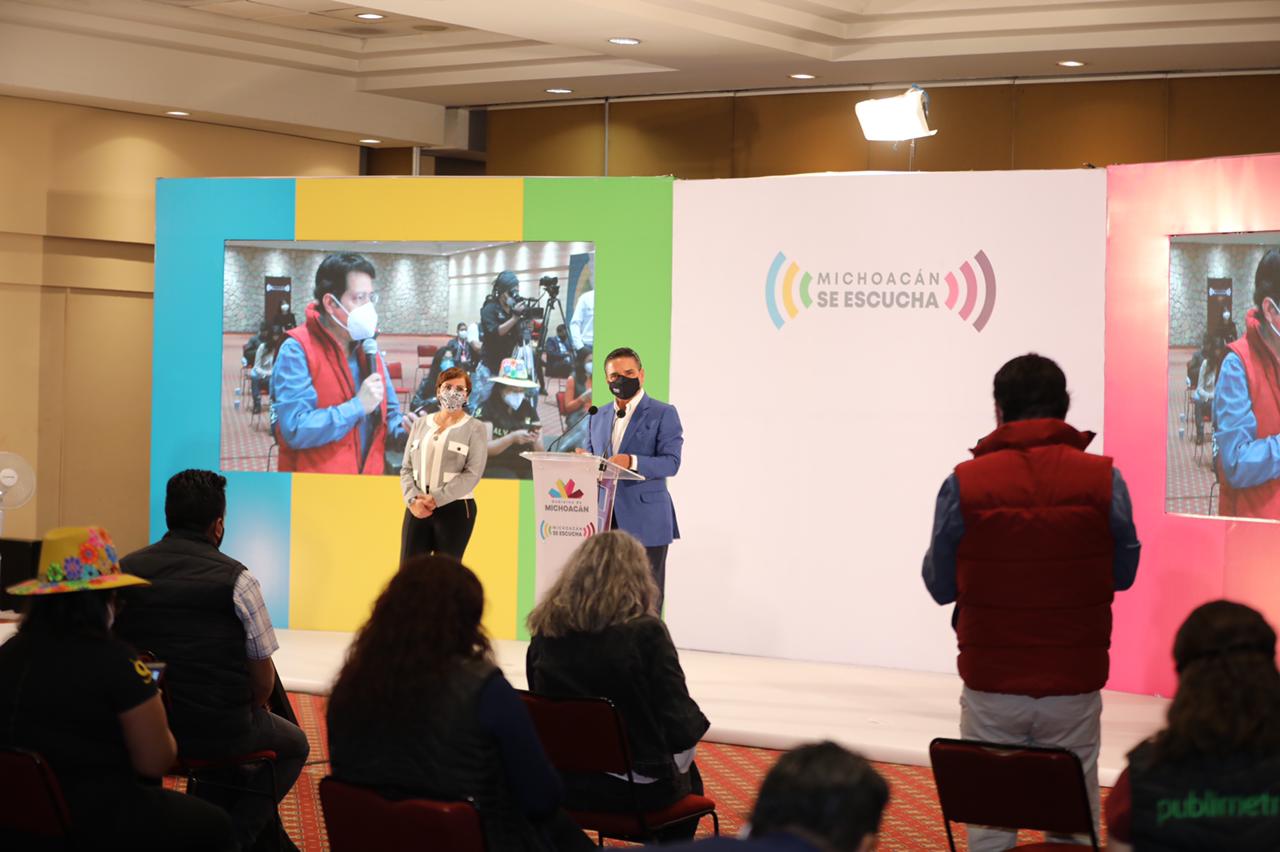 Entra Michoacán a un escenario controlado del COVID-19: Gobernador