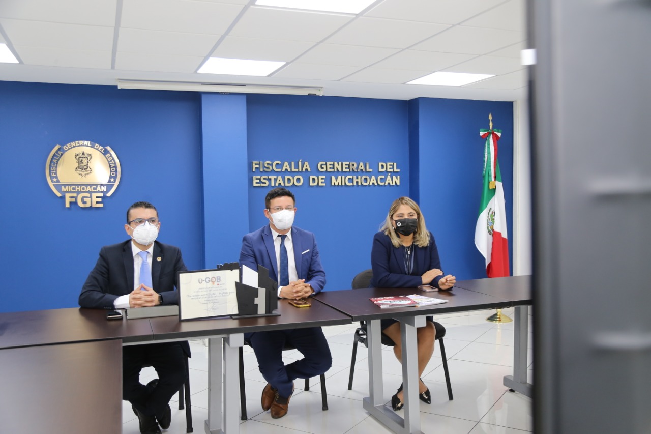 Recibe Fiscalía General, premio internacional por proyecto de innovación pública, por tercer año consecutivo