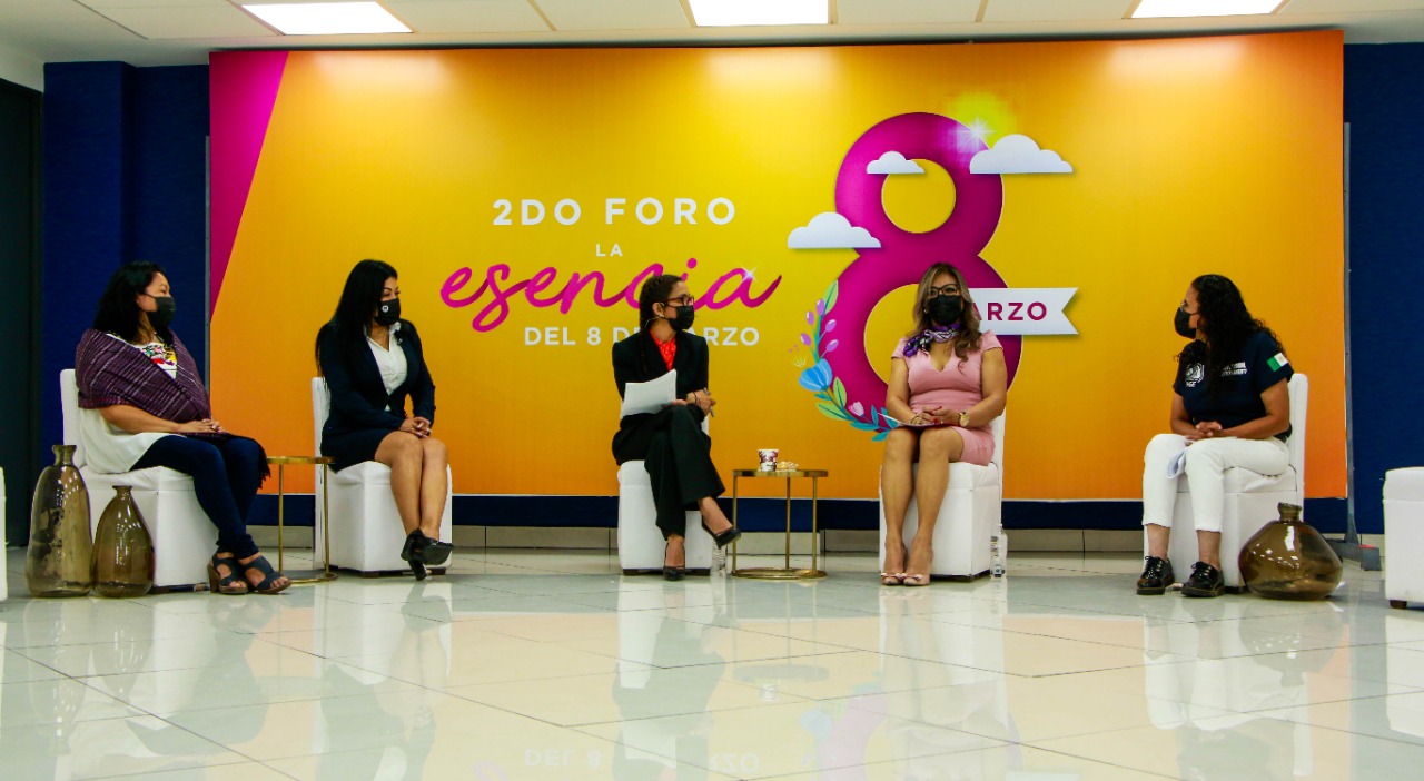 Necesario el reconocimiento de las mujeres como sujetos de derecho, coinciden panelistas en foro “La Esencia del 8 de marzo”