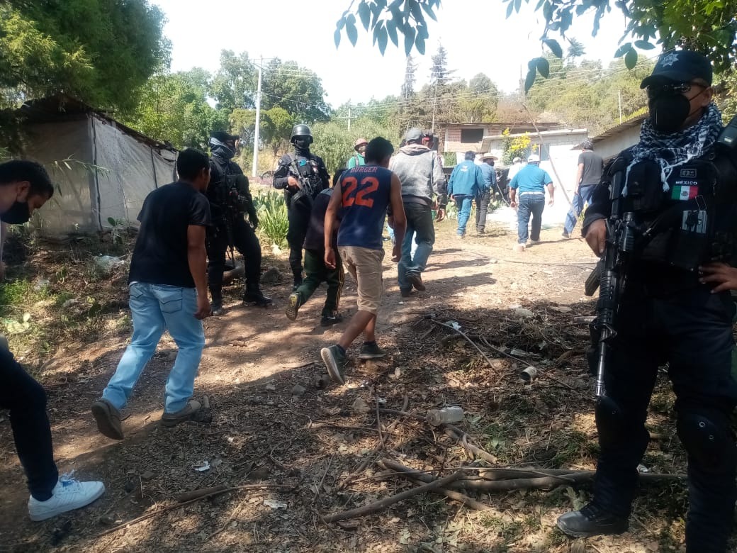 Desactiva la SSP Municipal, pelea de gallos en Loma Larga