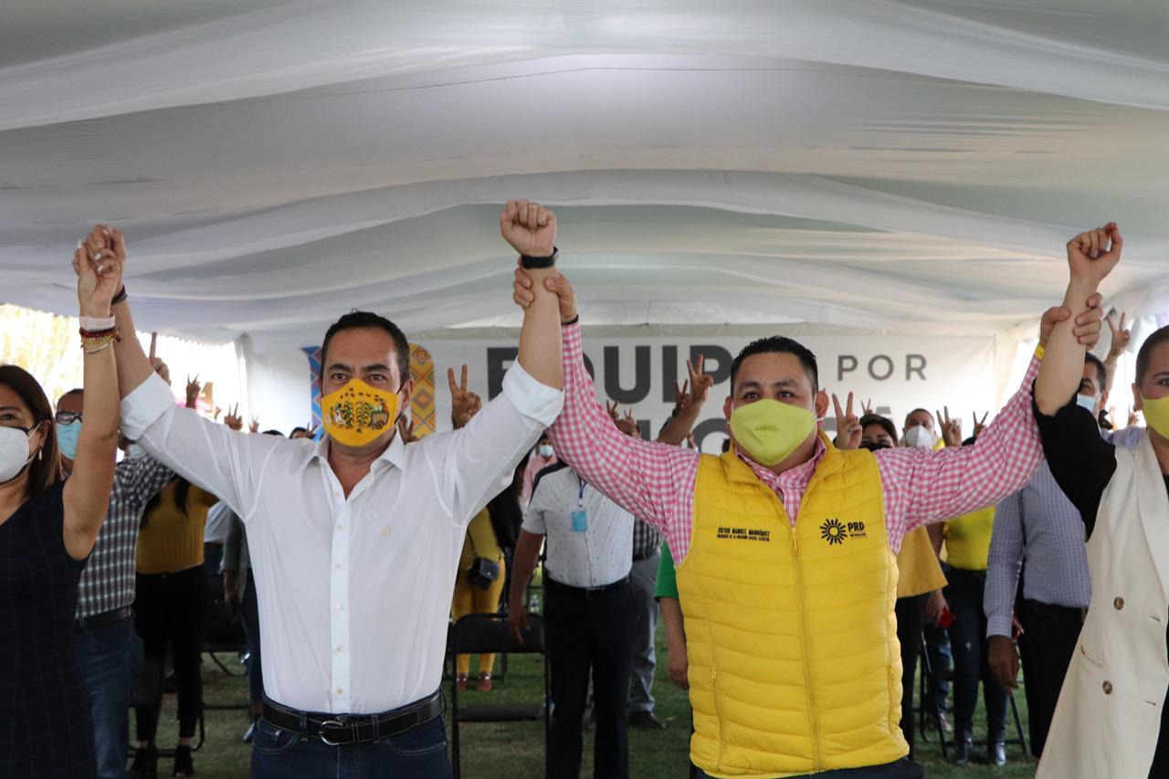 Es la hora de la unidad y trabajo conjunto para reconstruir al país: Víctor Manríquez