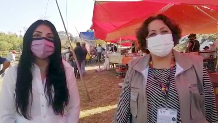 Verifica Coepris y Servicios Públicos Municipales que tianguis ganadero cumpla con medidas sanitarias