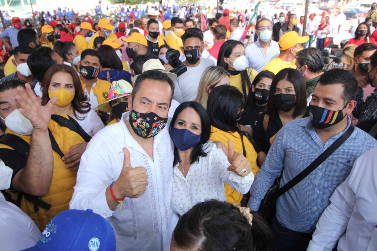 Carlos Herrera une, no polariza; es lo que Michoacán necesita: Lucila Martínez.