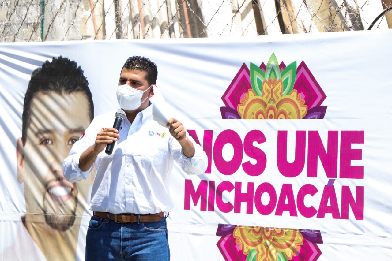 Octavio Ocampo Córdova, candidato a diputado federal de la alianza Va por México en el Distrito 03, inició campaña