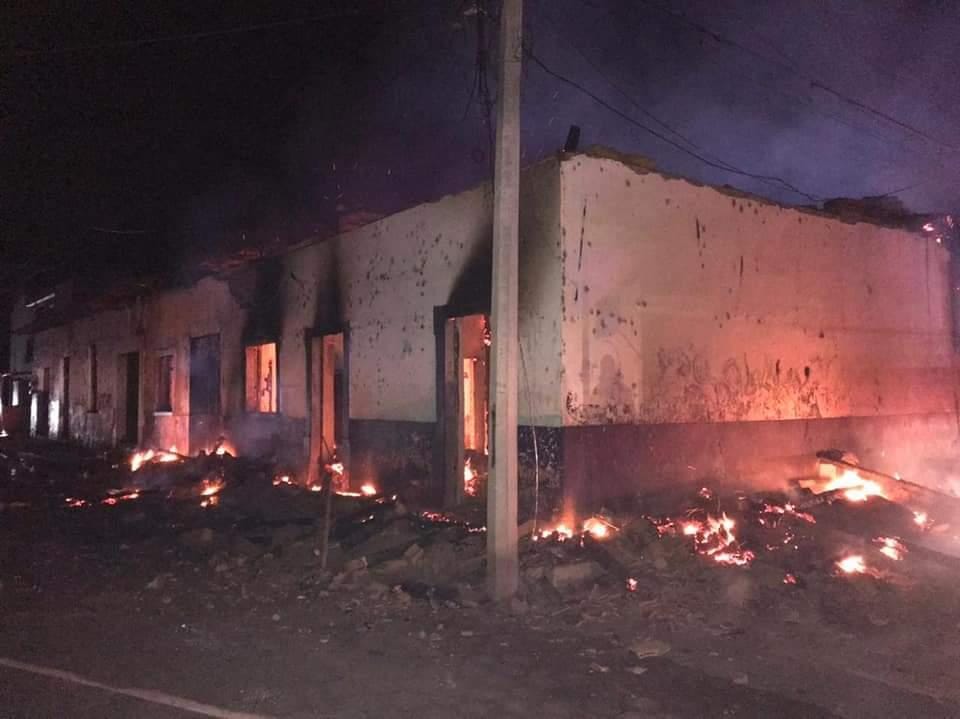 Bomberos Voluntarios Lince Zacapu, atendieron el incendio de un domicilio