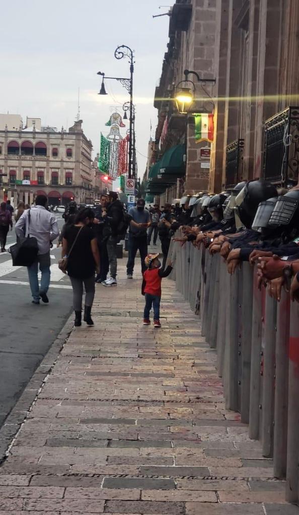 En Michoacán, atención policial cercana a las y los michoacanos