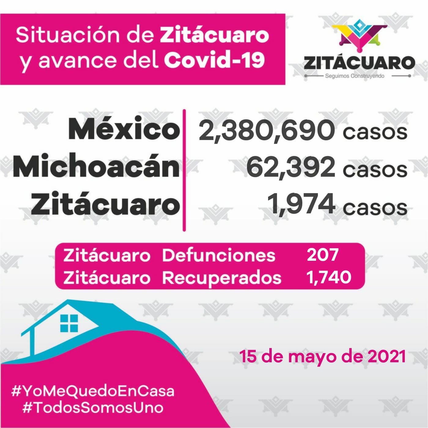 No bajes la guardia, Zitácuaro sigue en riesgo