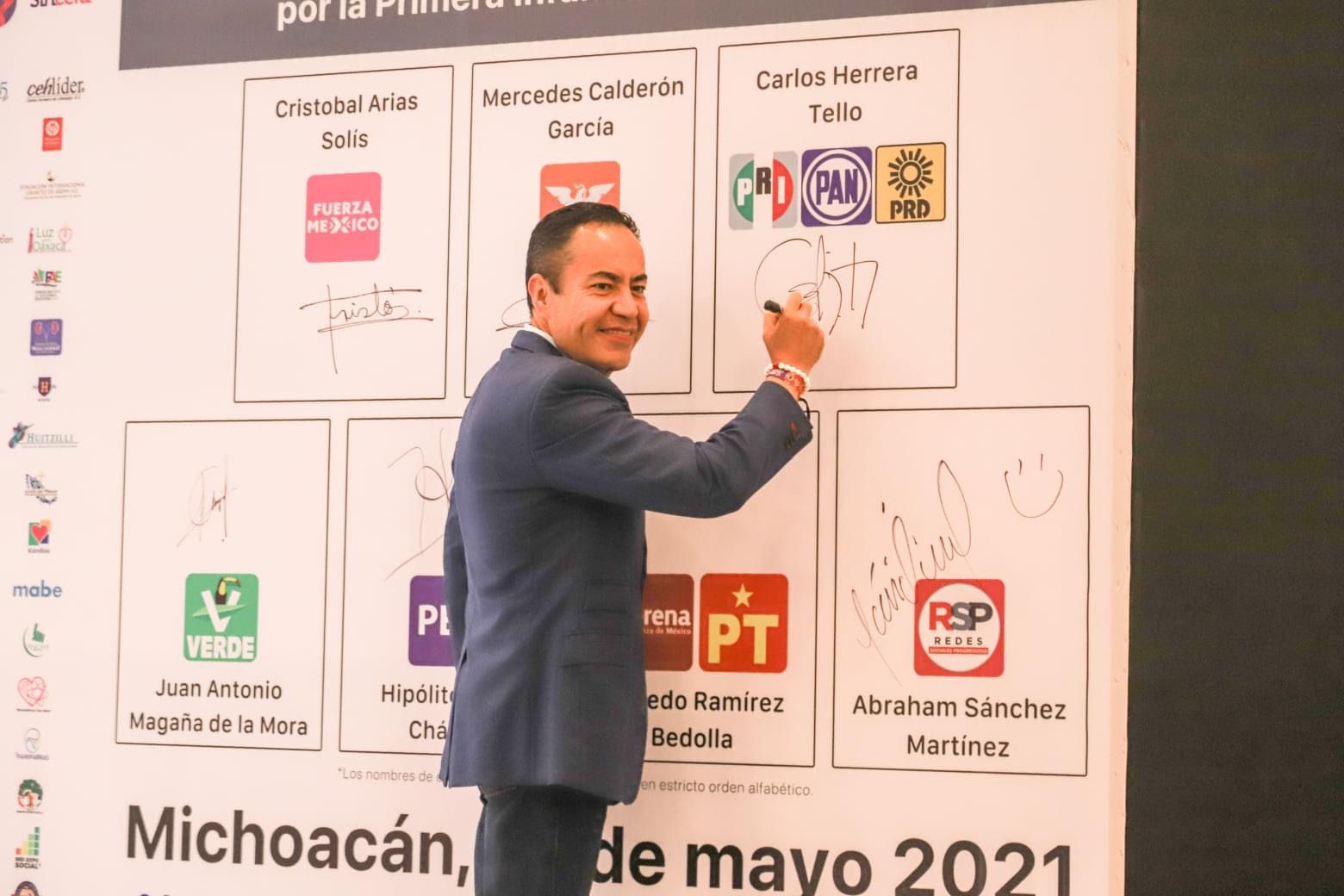 Cuidar a la niñez es cuidar el futuro de Michoacán: Carlos Herrera