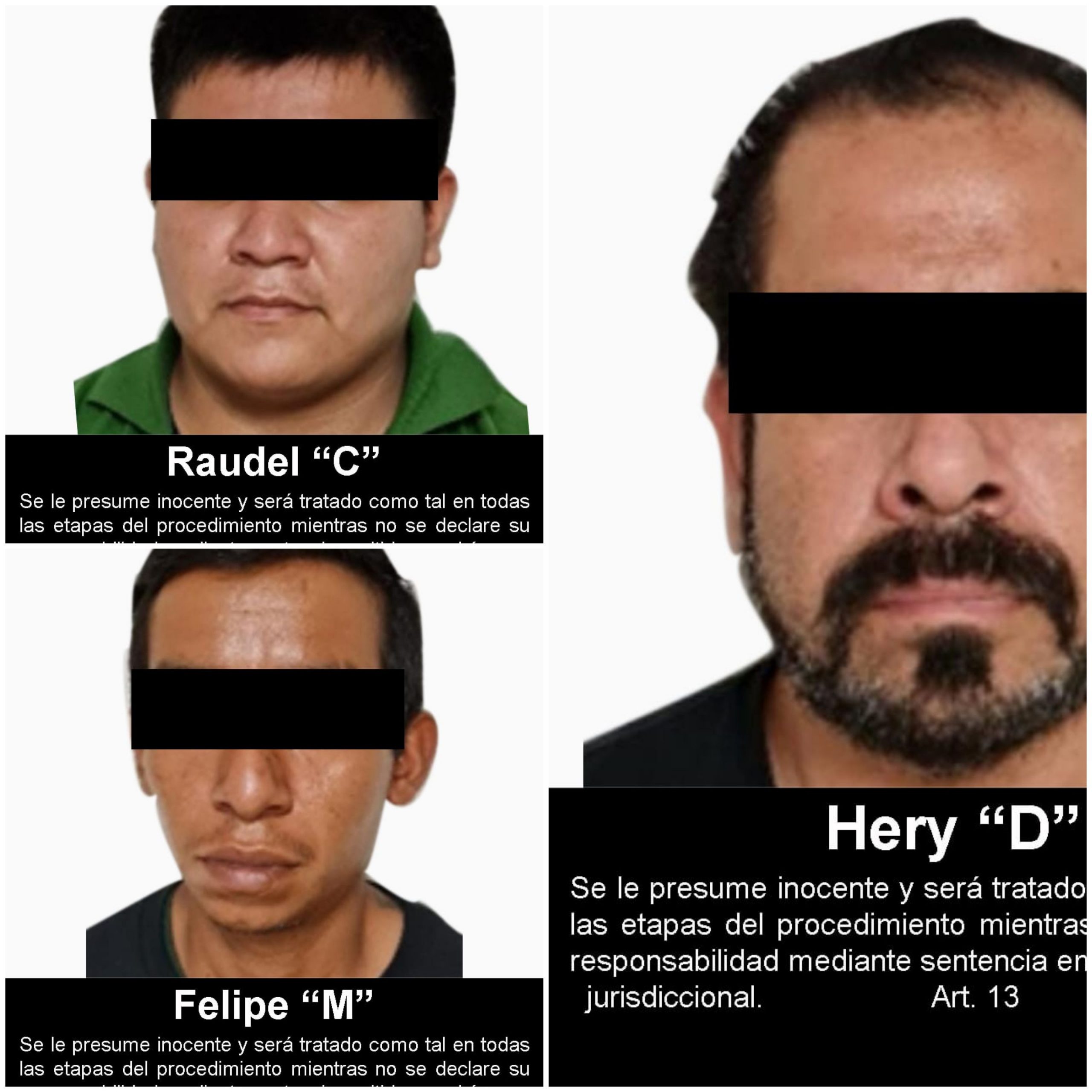 FGR obtiene vinculación en contra de tres personas por diversos delitos.