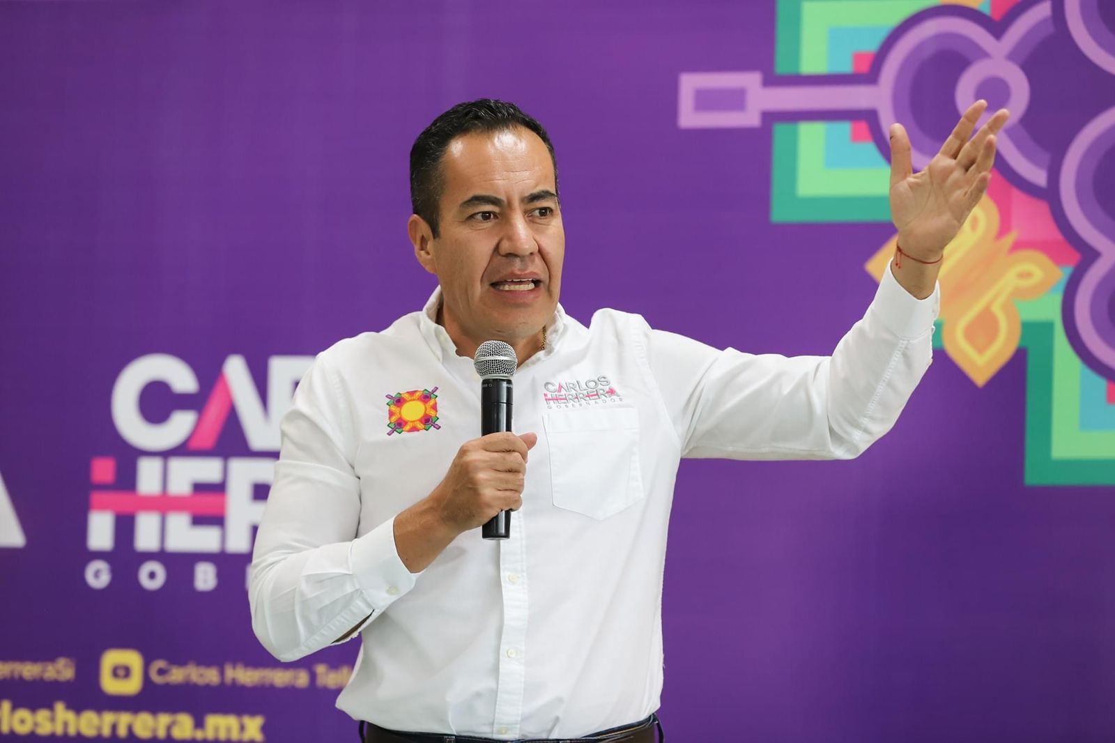 Respeto a derechos laboles será sello de mi gobierno: Carlos Herrera