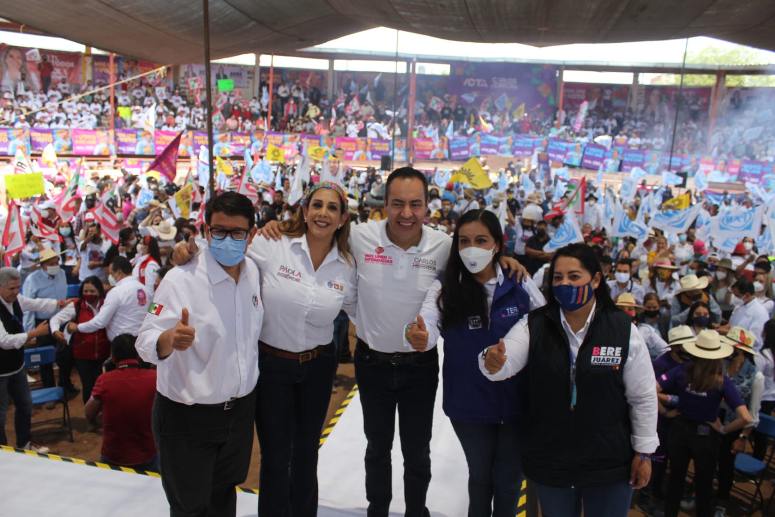 Este 6 de junio votemos por cuatro proyectos para dar rumbo al país: Juárez Navarrete