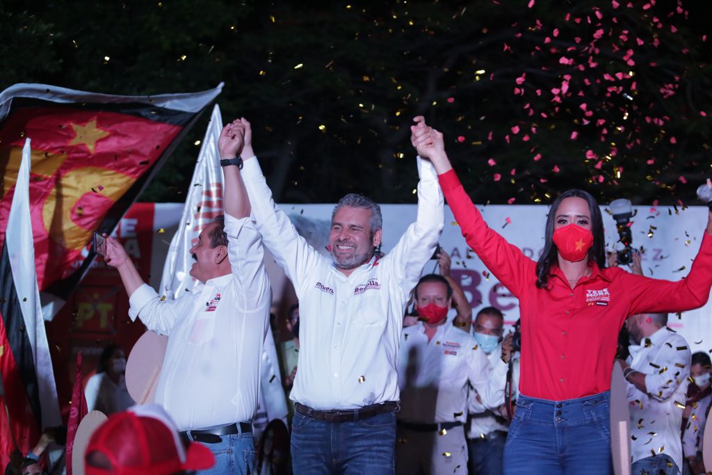 Bedolla pide votar por Morena y elegir la transformación de Michoacán