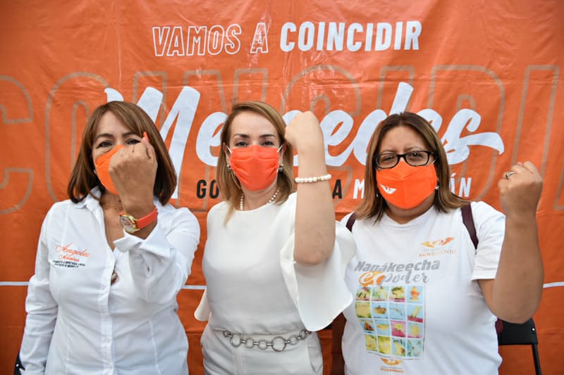 La fuerza del voto de las mujeres nos dará el triunfo: Mercedes Calderón