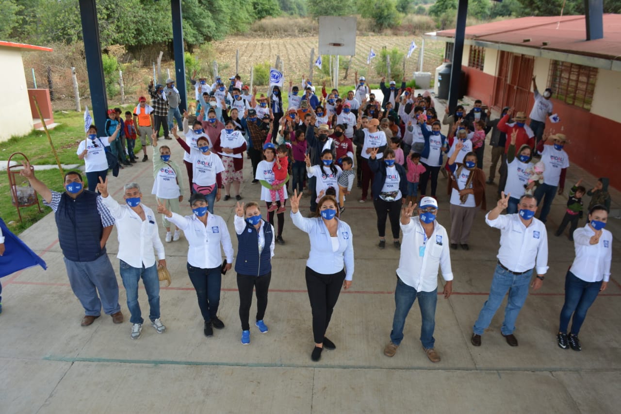 ESTAMOS CONVENCIDOS DE QUE TACARIO SE PINTARÁ DE AZUL EL PRÓXIMO 6 DE JUNIO: IDALÍ ACUÑA
