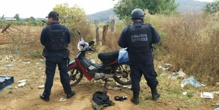Localiza SSP motocicleta con reporte de robo.