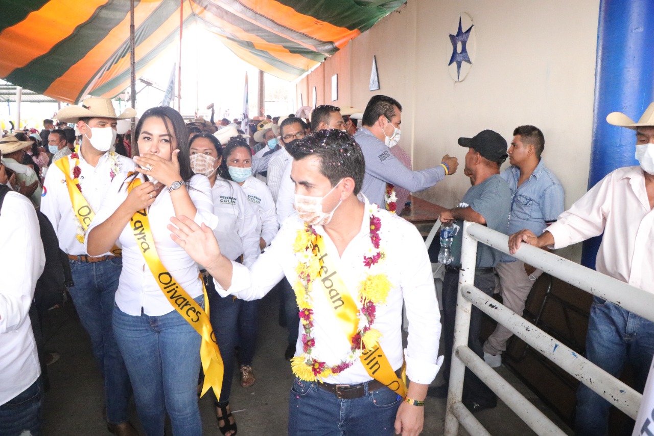 Mañana en Susupuato cierra campaña Esteban Colín