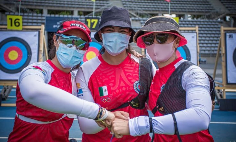 El equipo femenil de tiro con arco logró su plaza olímpica para Tokio 2020