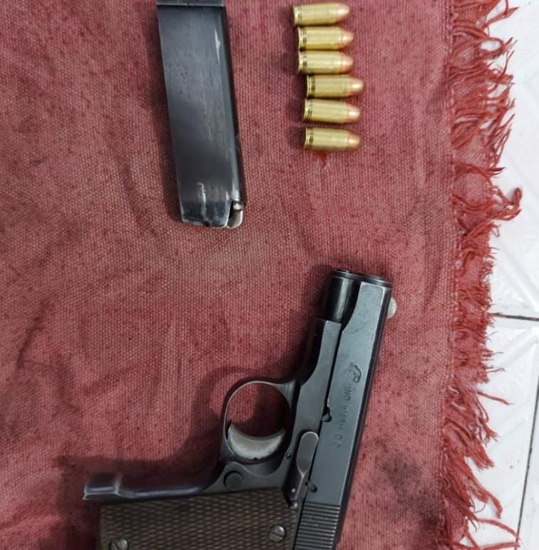 Detiene SSP a tres en posesión de un arma de fuego